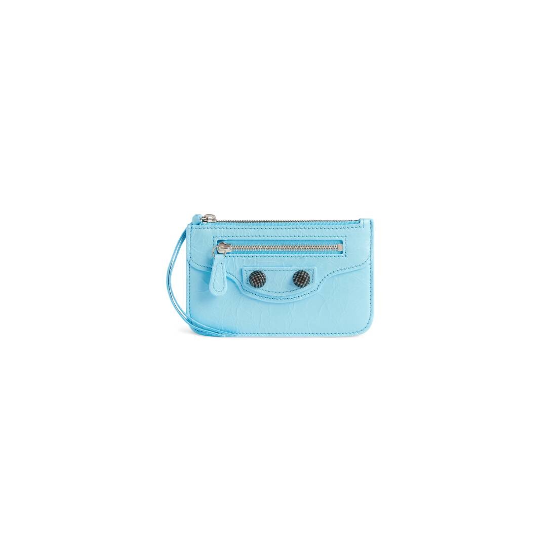 BALENCIAGA: Le Cagole bag in Arena leather - Sky Blue