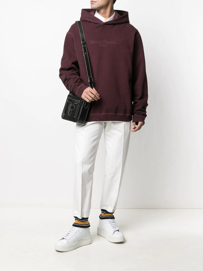 Alexander McQueen knit striped cuff trackpants outlook