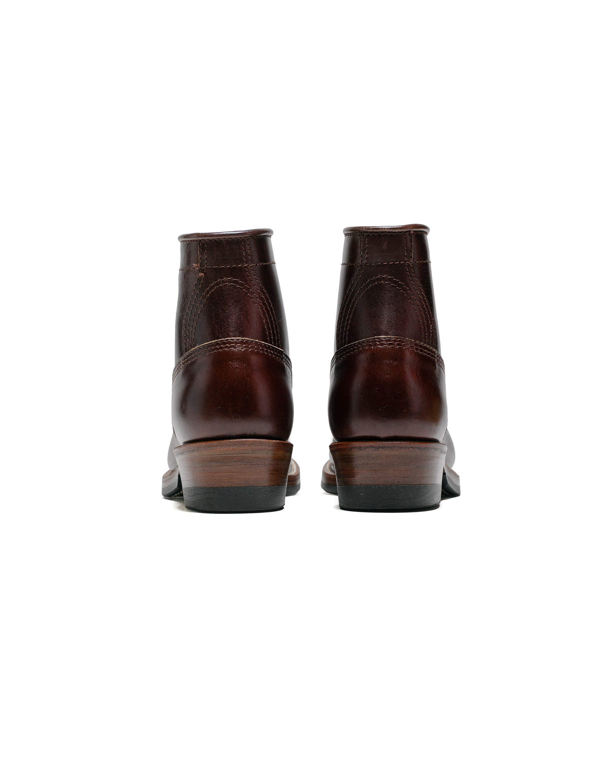 Steel Gang Boots Shinki Hikaku Horsebutt Dark Brown - 4