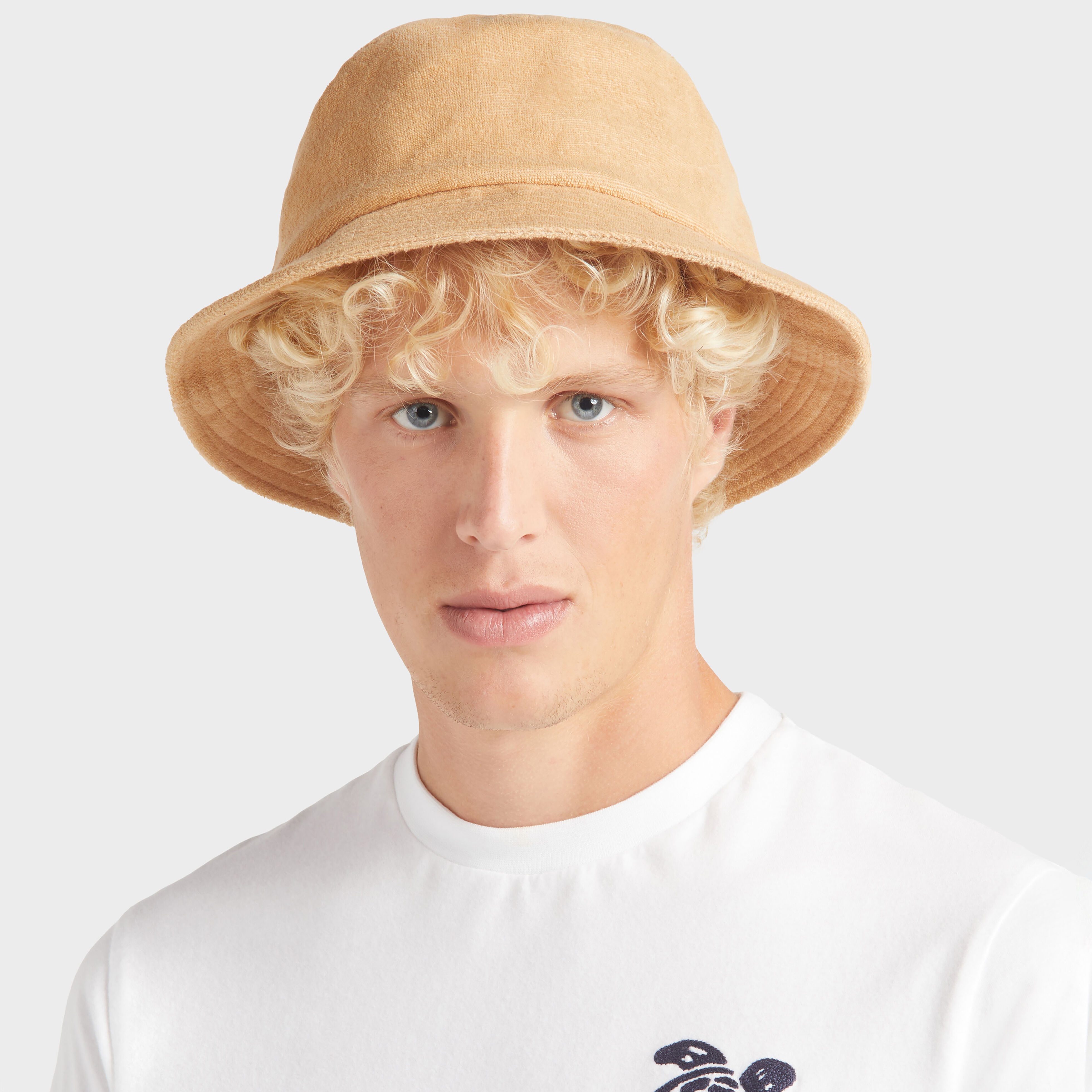 Terry Bucket Hat Solid - 3