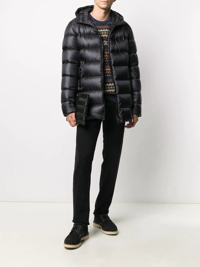 Herno zip-up padded jacket outlook