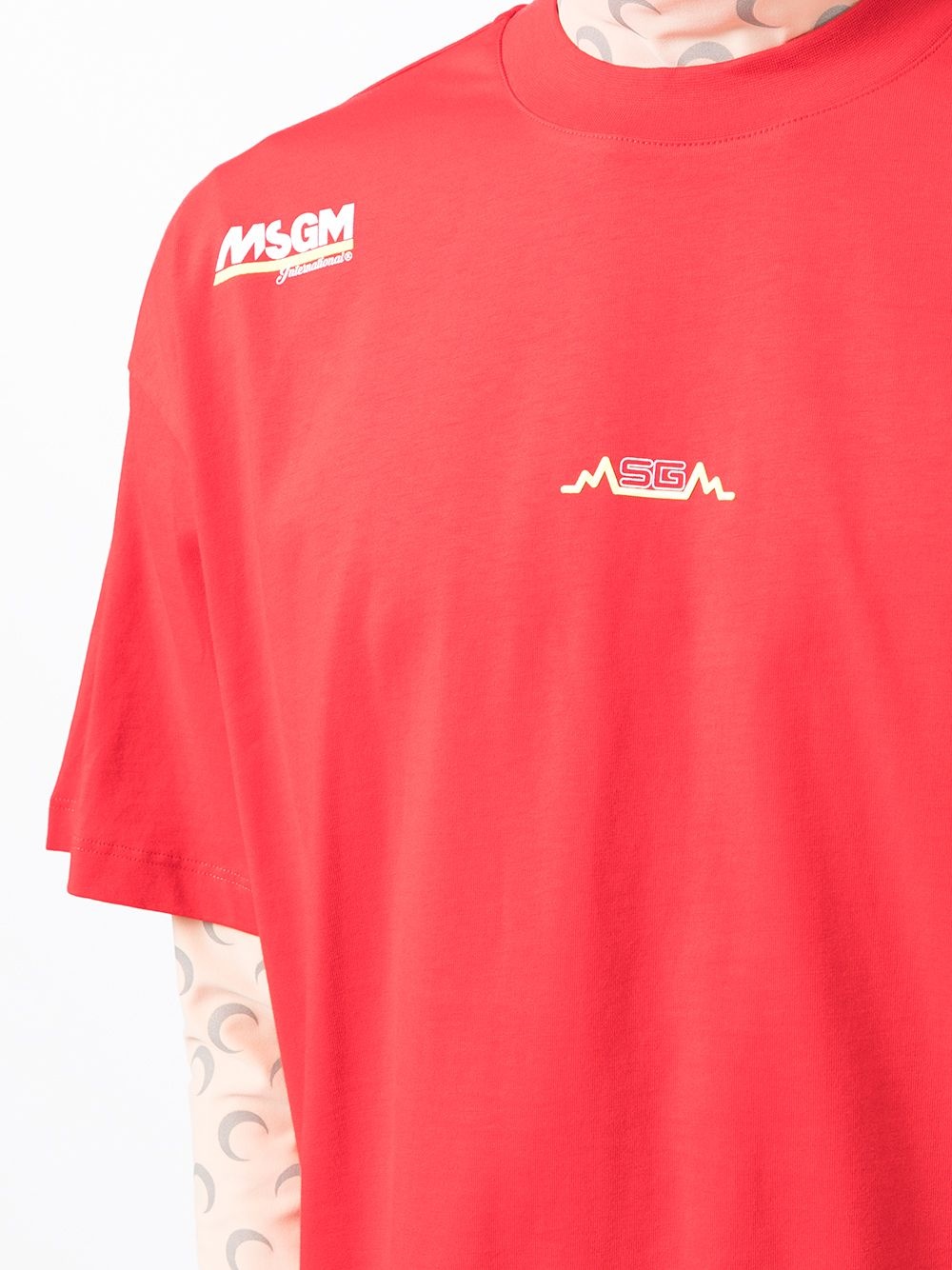 logo-print cotton T-shirt - 5