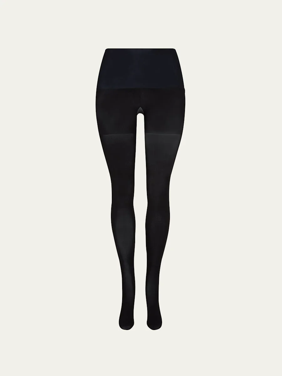 Ultimate Opaque Control Tights, Black - 1