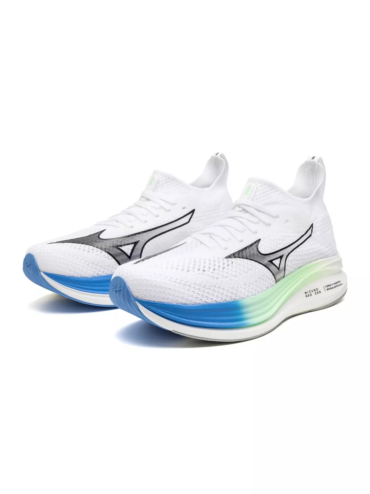 Neo Zen "White/Frontier Blue" Men's Running Shoe - 5