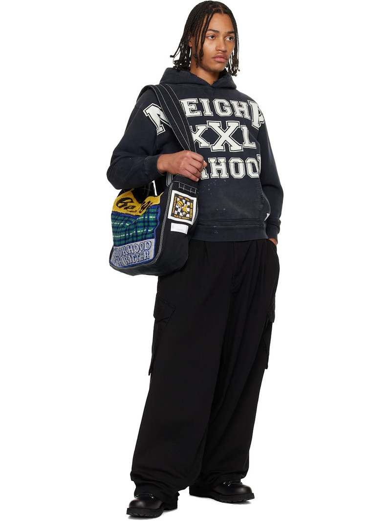 NEIGHBORHOOD Black Sweat Hoodie outlook