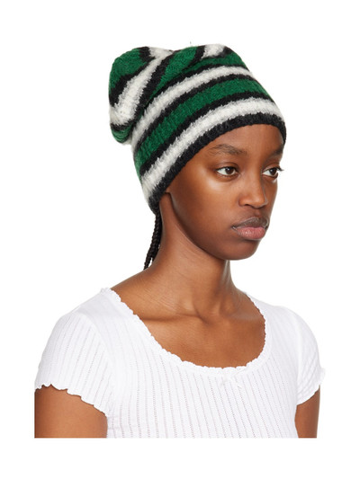 ERL Green Striped Beanie outlook