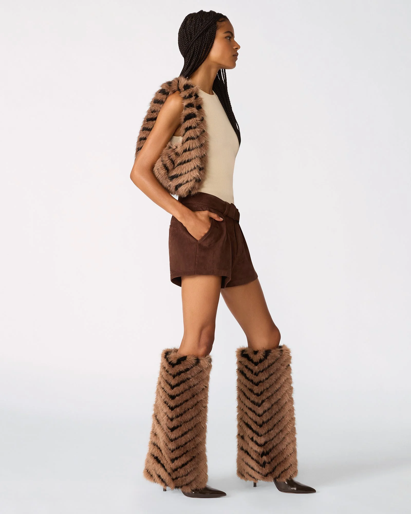 ICON BOOT & SAGA FAUX FUR BAG BUNDLE - 1