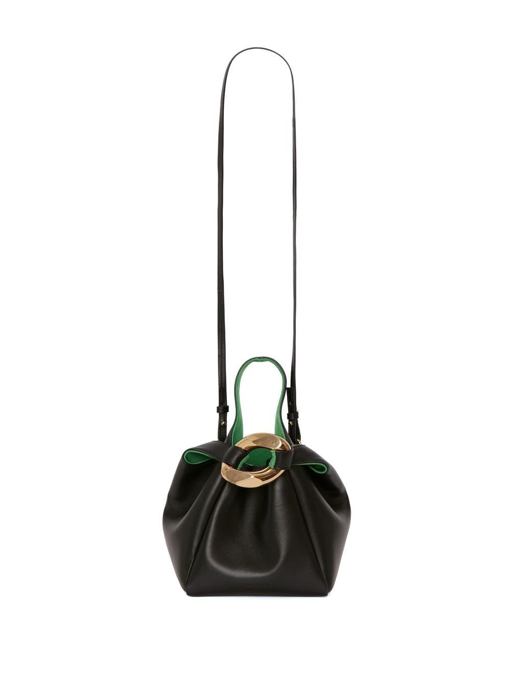 Black Pochette Satchel Bag - 6