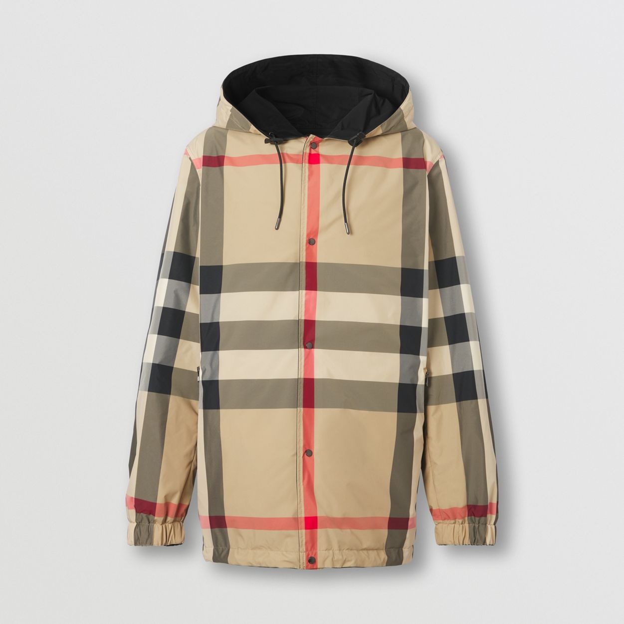 Reversible Check Hooded Jacket - 7