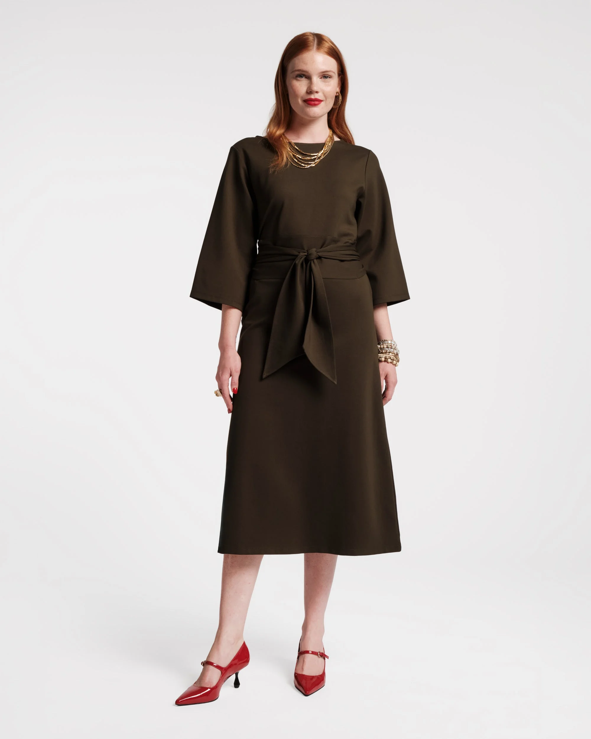 Whitney Wrap Dress - 1