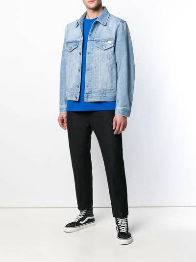 Diesel bleach wash denim trucker jacket outlook