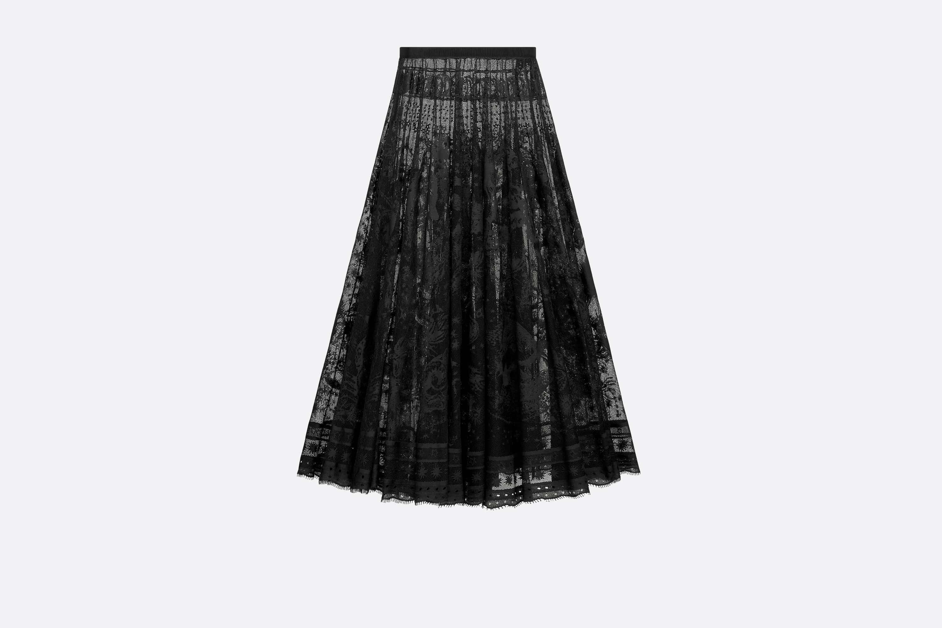 Flared Mid-Length Skirt - 2