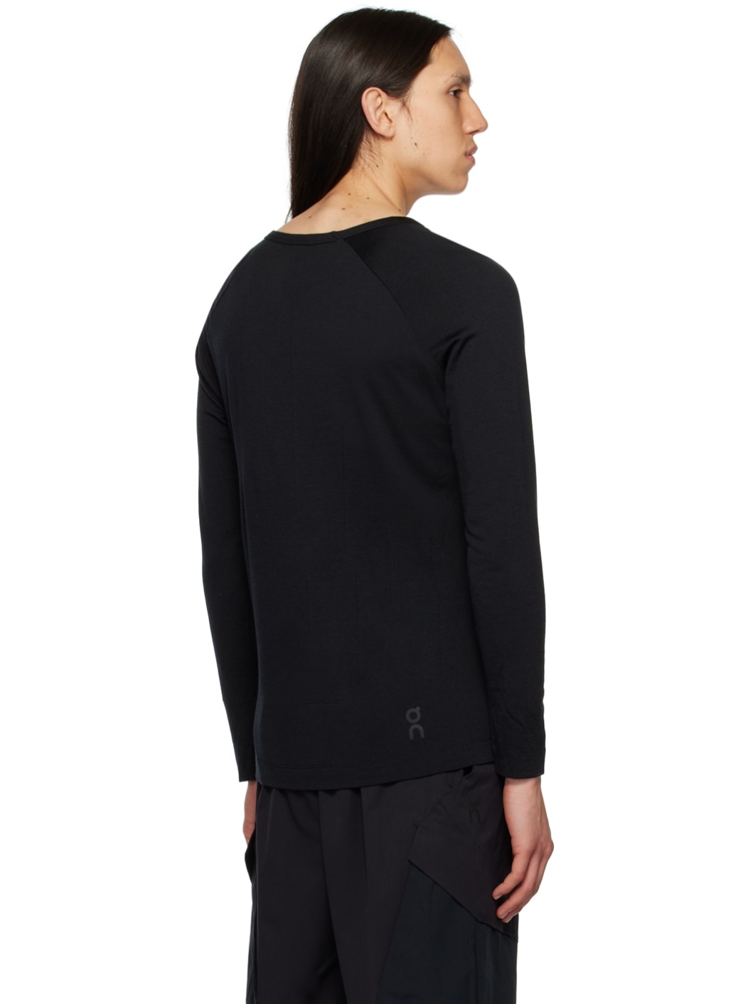 Black Lightweight Long Sleeve T-Shirt - 3