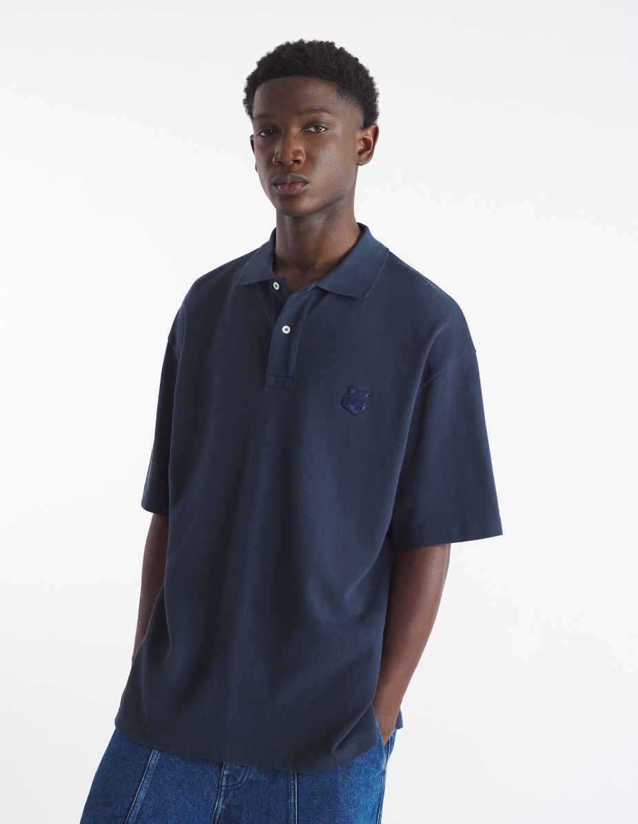 BOLD FOX HEAD PATCH OVERSIZE POLO - 3