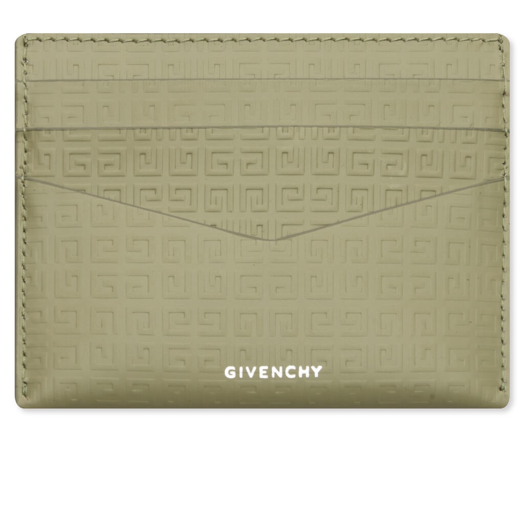 CARD HOLDER IN CLASSIC 4G LEATHER - KHAKI - 2