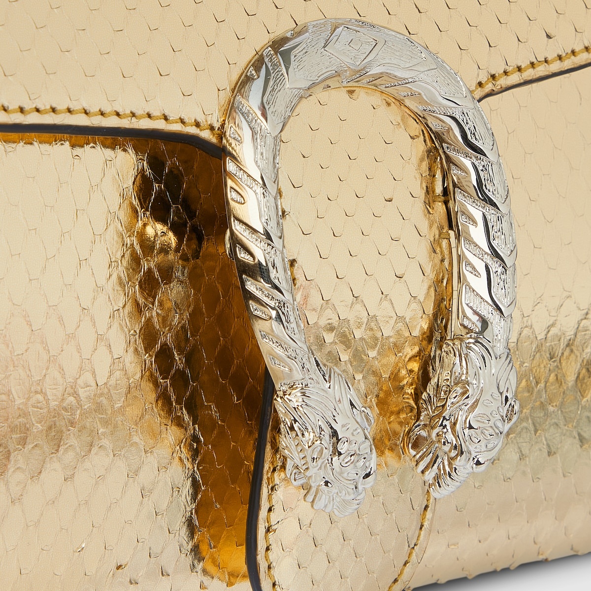Dionysus small python clutch - 4