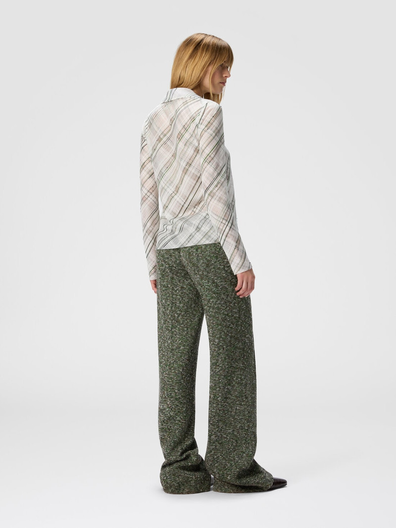 Tartan criss-cross shirt 3