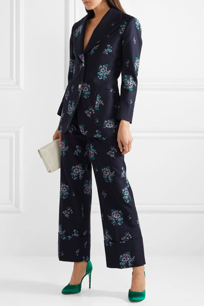 GUCCI Cotton and wool-blend jacquard blazer outlook