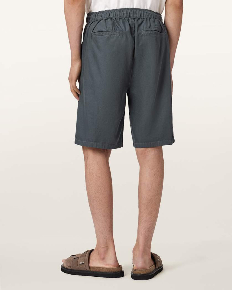CORBETT RELAXED FIT LINEN BLEND SHORTS 6