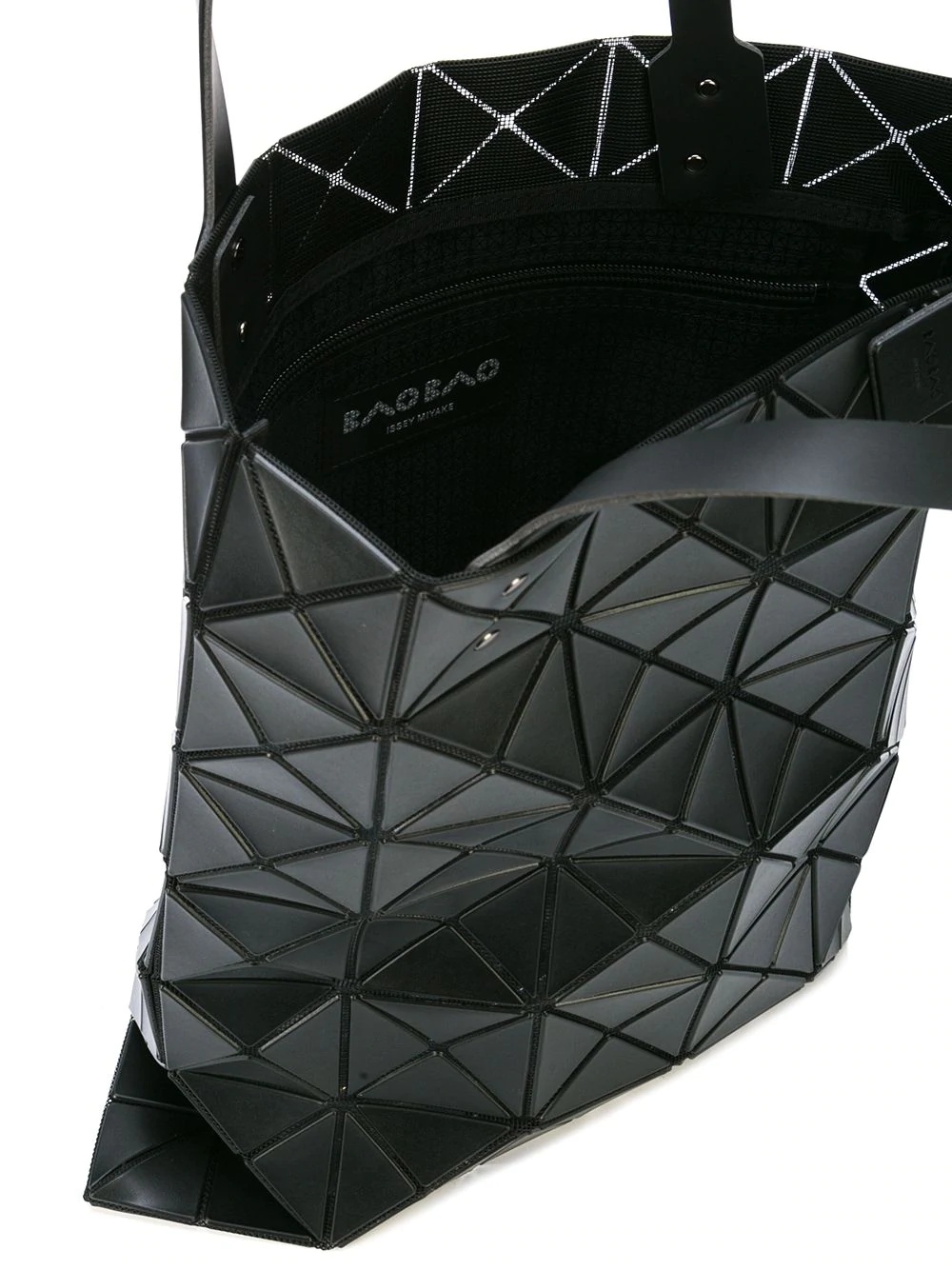 articulated geometric panel tote bag - 5