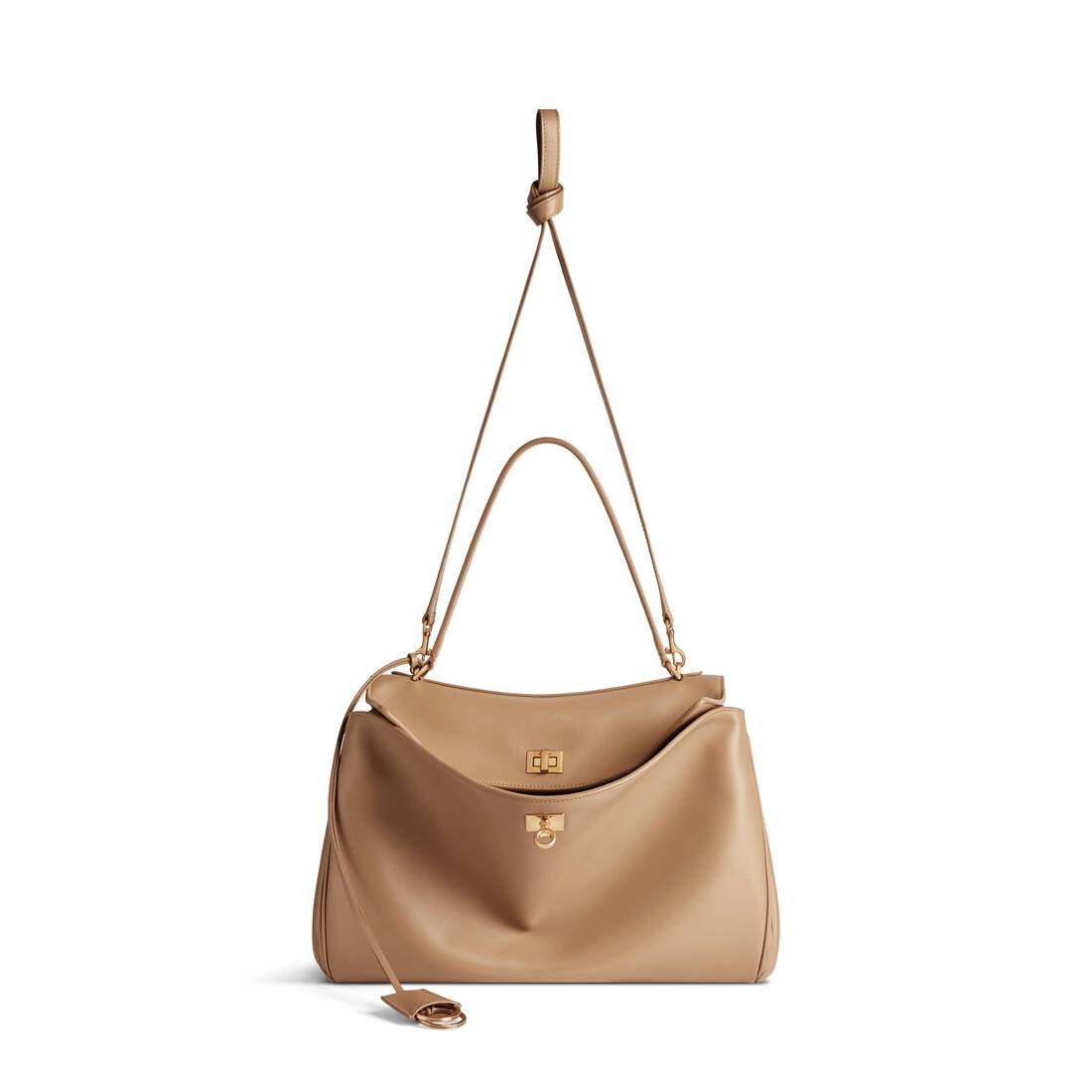 Women's Rodeo Medium Handbag in Latte - 5