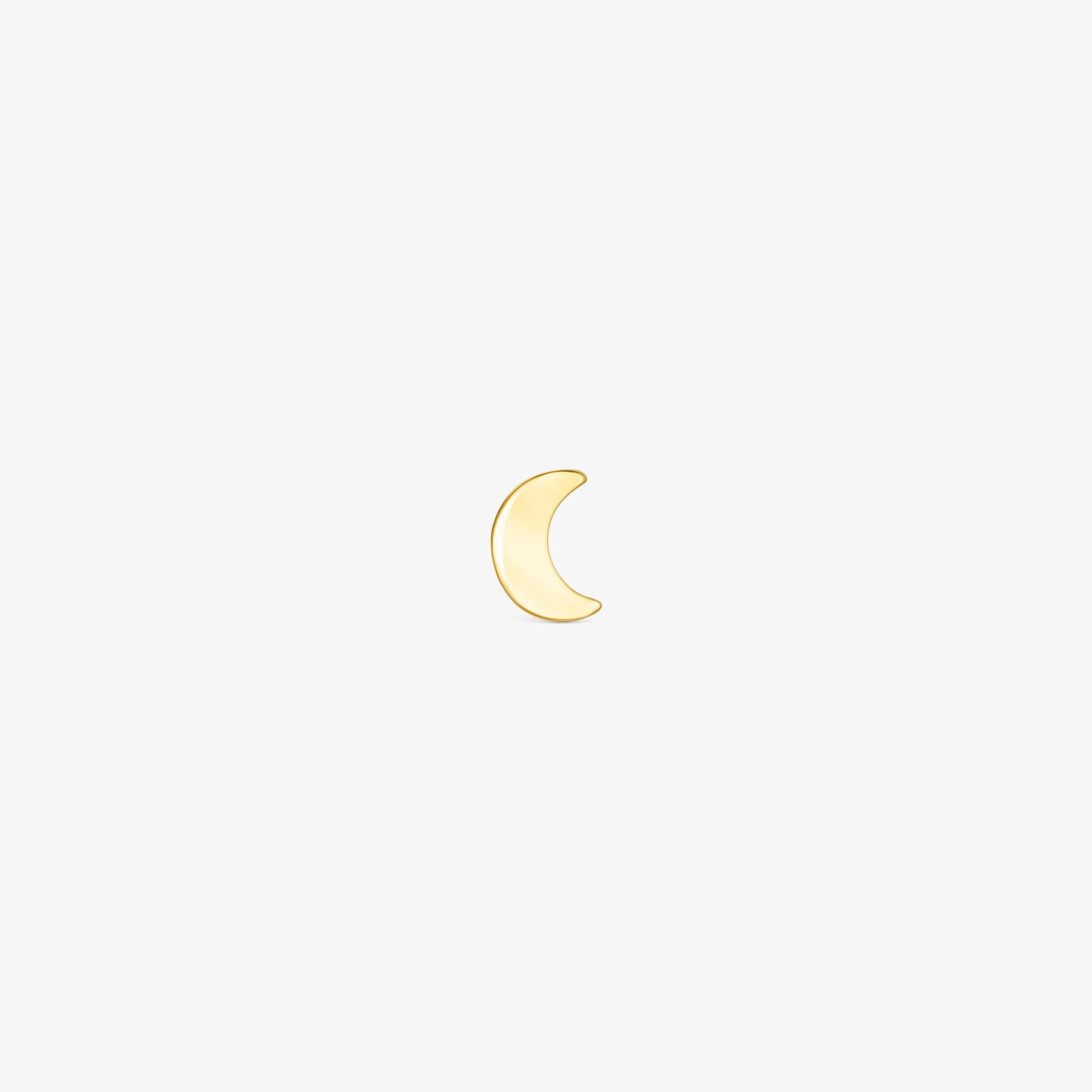 18K solid gold TOUS Piercing Ear piercing with moon - 1