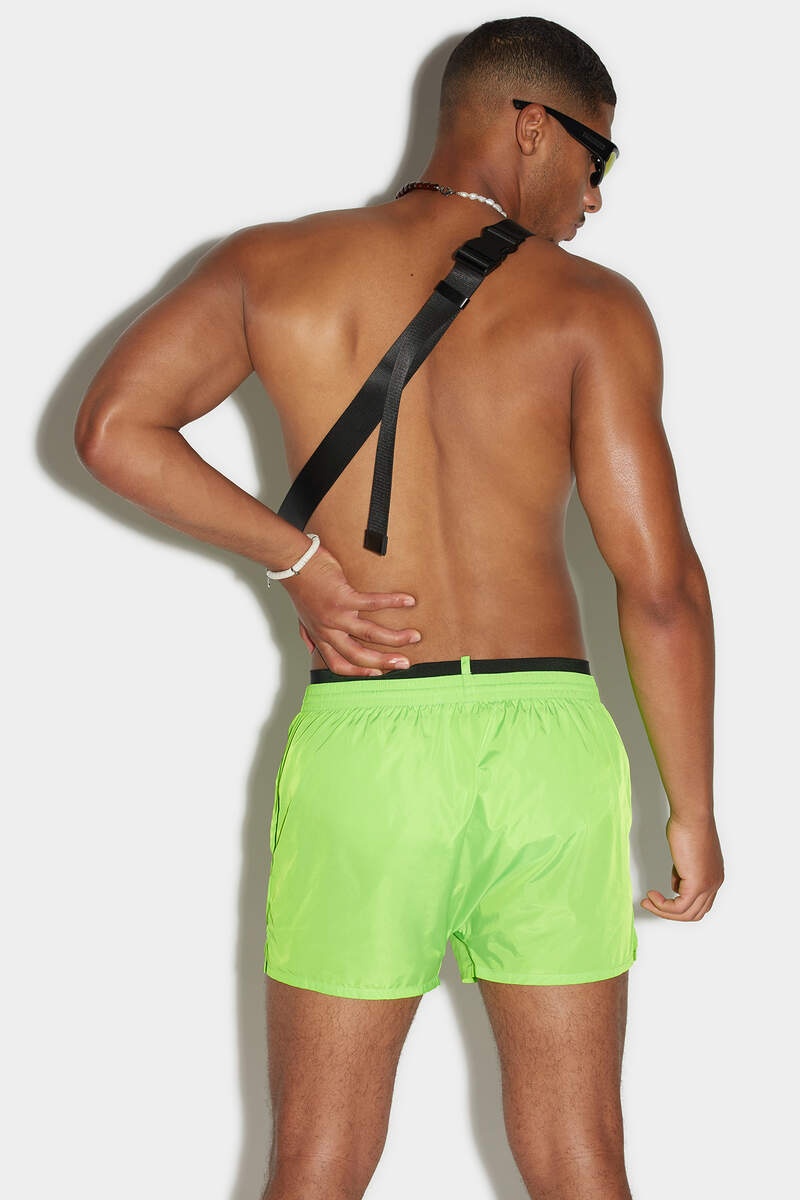 DSQUARED2 SLANTED LOGO BOXER MIDI - 2