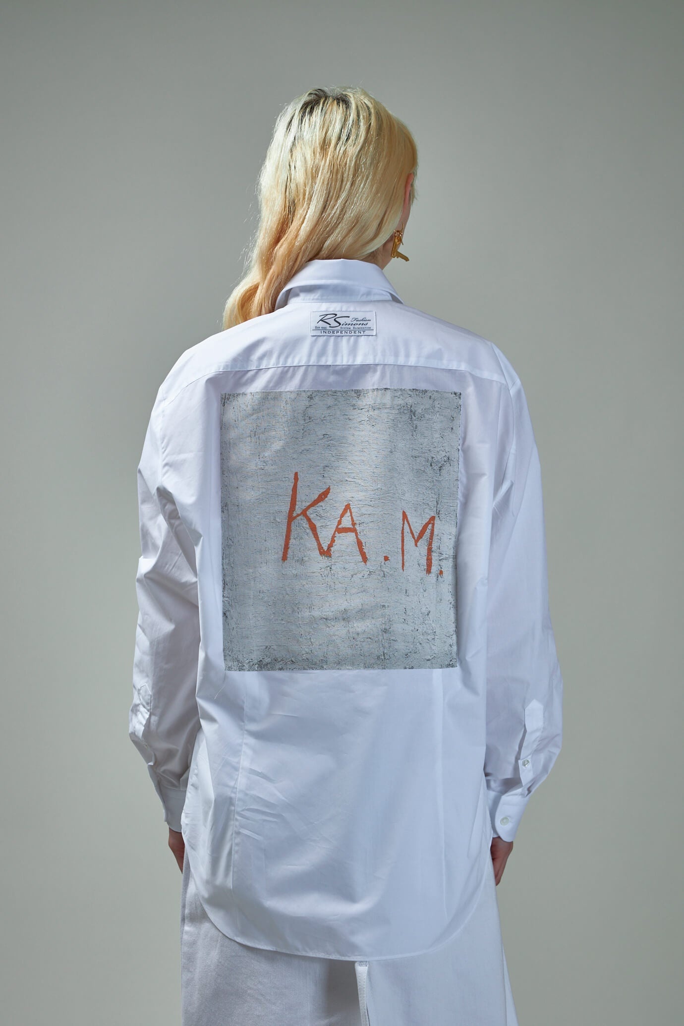 Big fit classic shirt K.A.M Patch on Back - 3