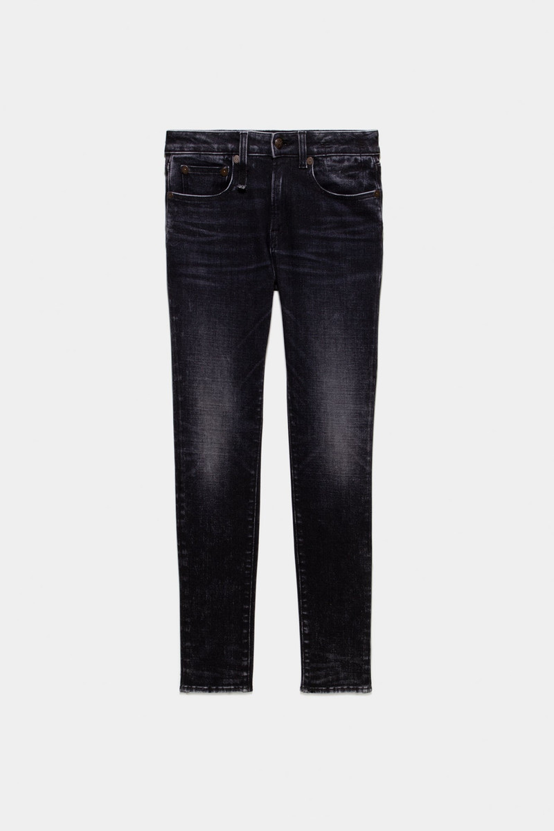Alison mid-rise 마른 청바지 - 1