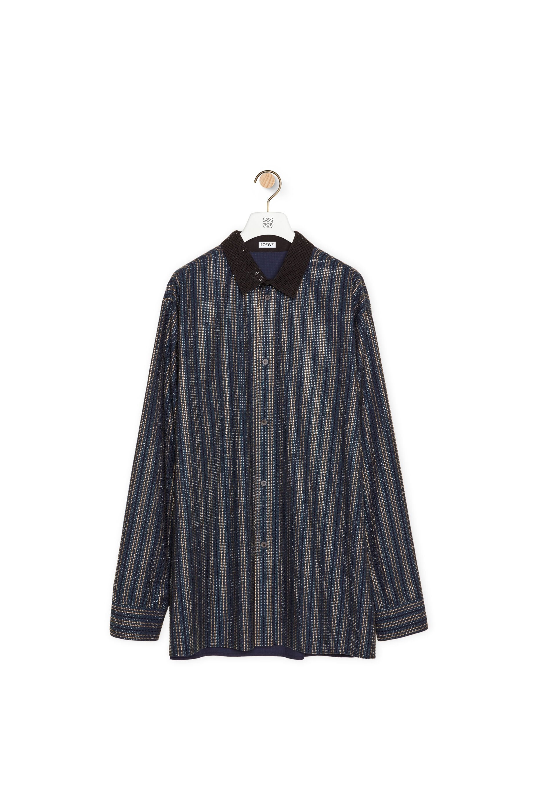 Embelisshed shirt in cotton - 1
