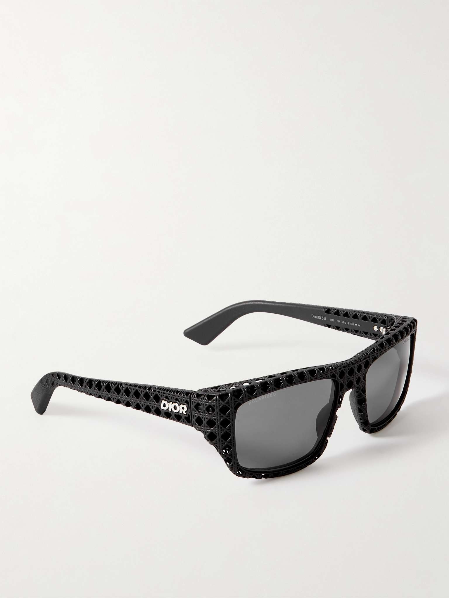 Dior3D S1I Square-Frame Textured-Acetate Sunglasses - 3