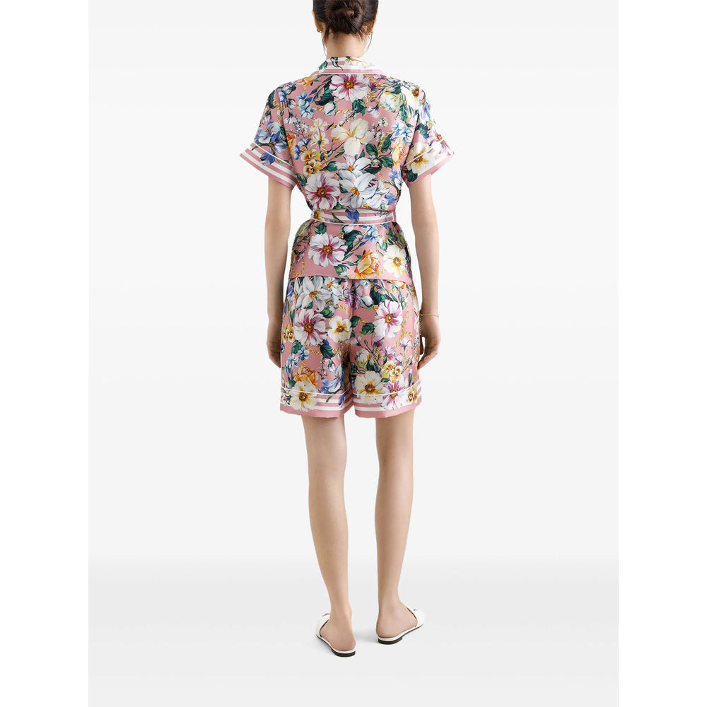 Dolce & Gabbana Pink Shorts - Knee-Length Shorts Women - 5