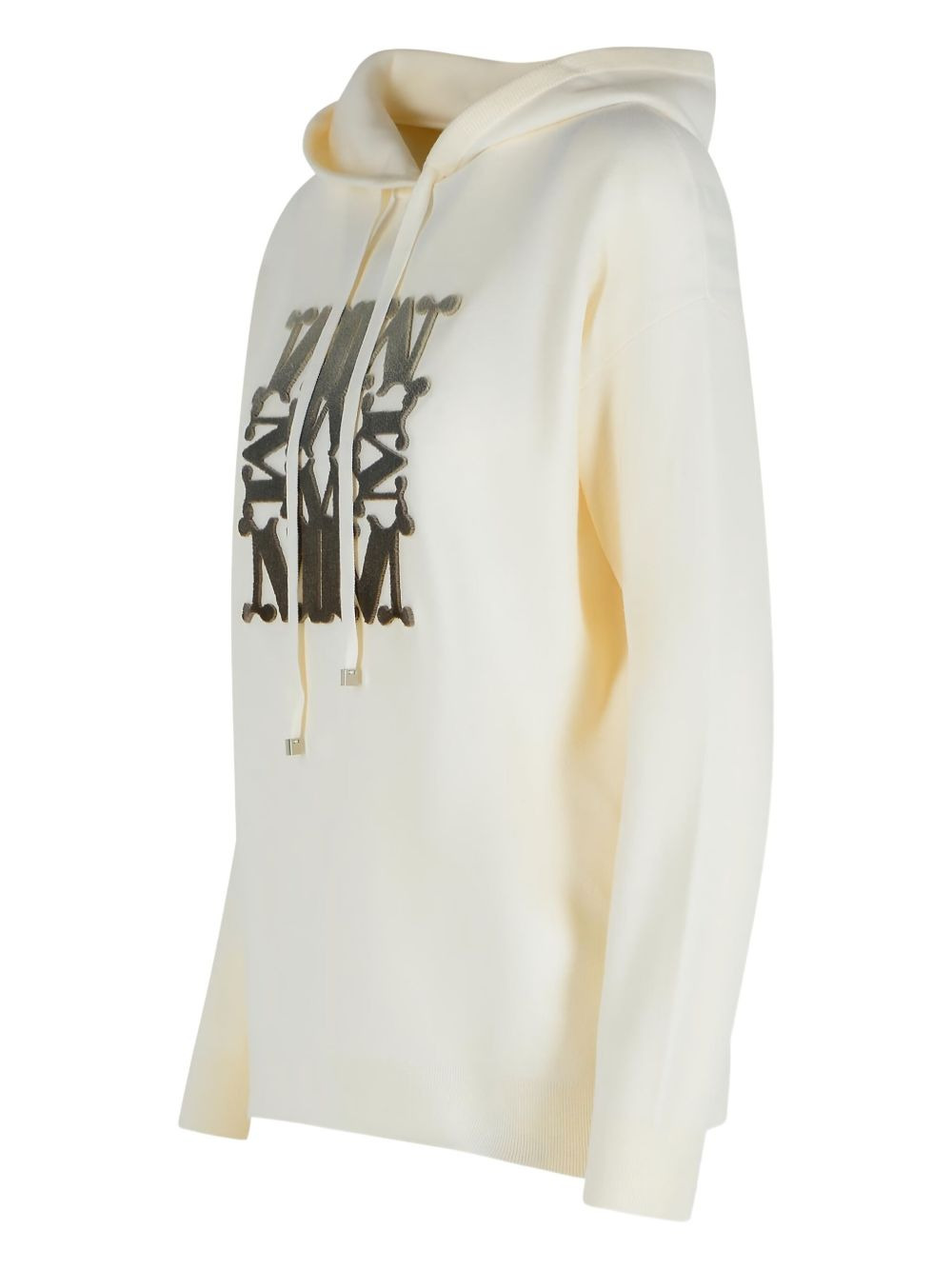 logo-embellishment hoodie - 3