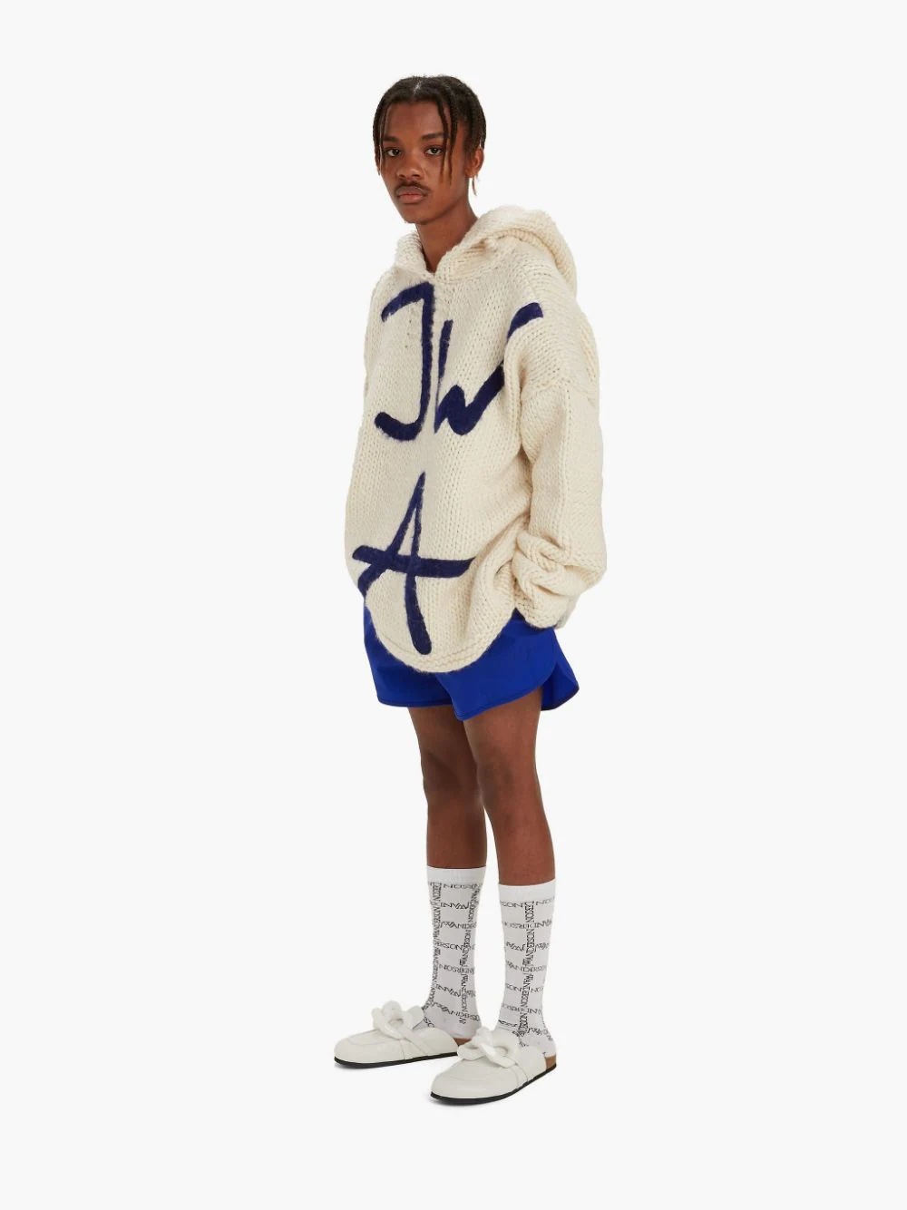HANDKNIT JWA CHUNKY HOODIE - 4