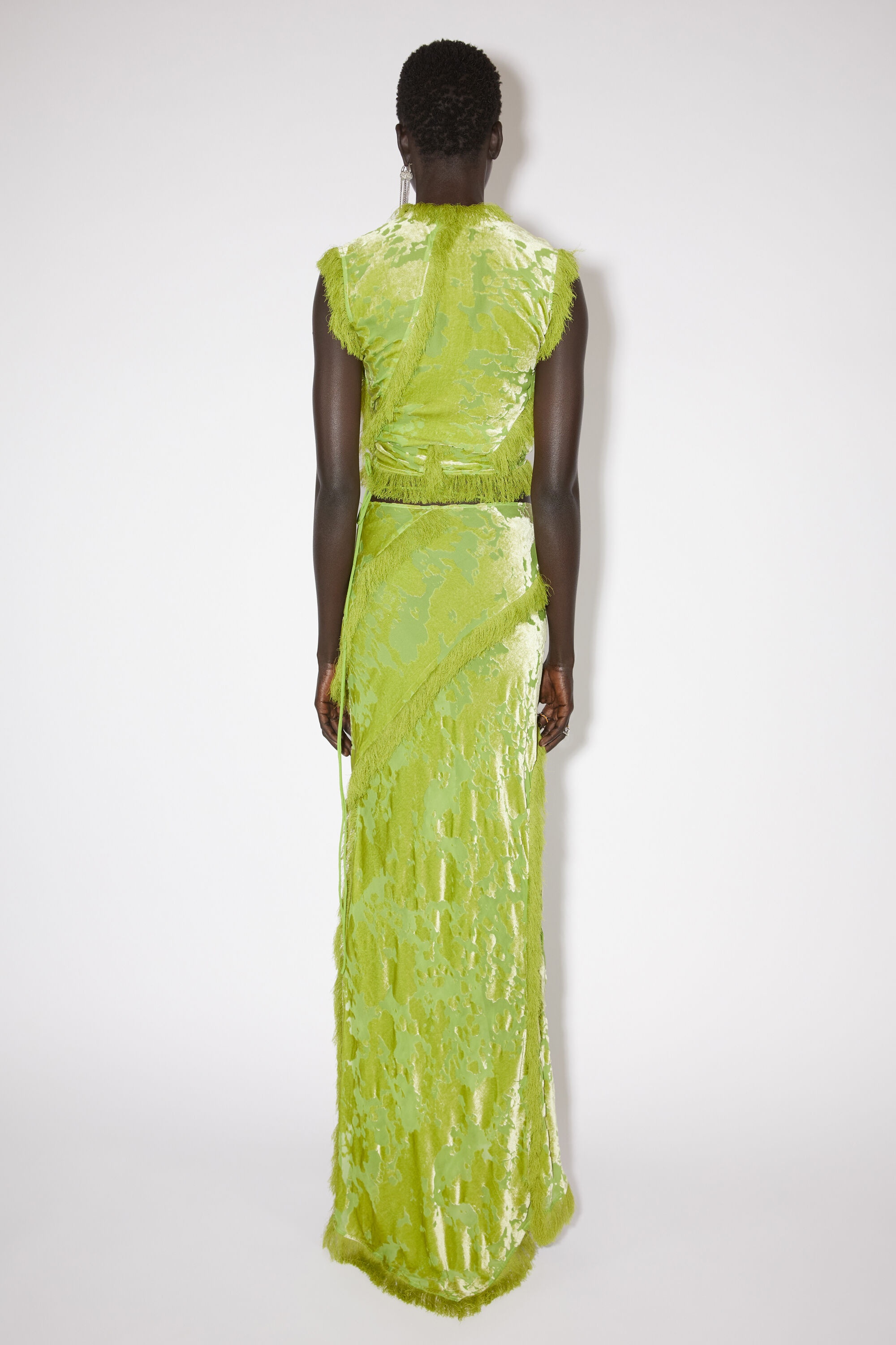 Wrap skirt - Apple green - 3
