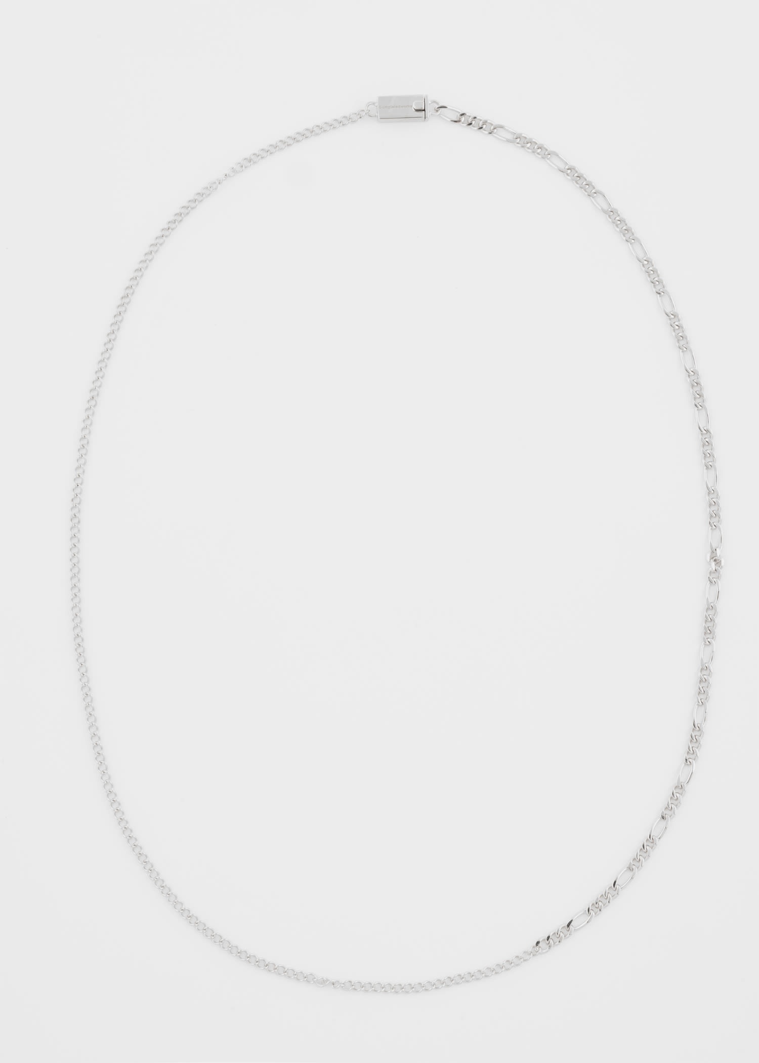 Platinum Plated Silver Necklace by Completedworks - 2
