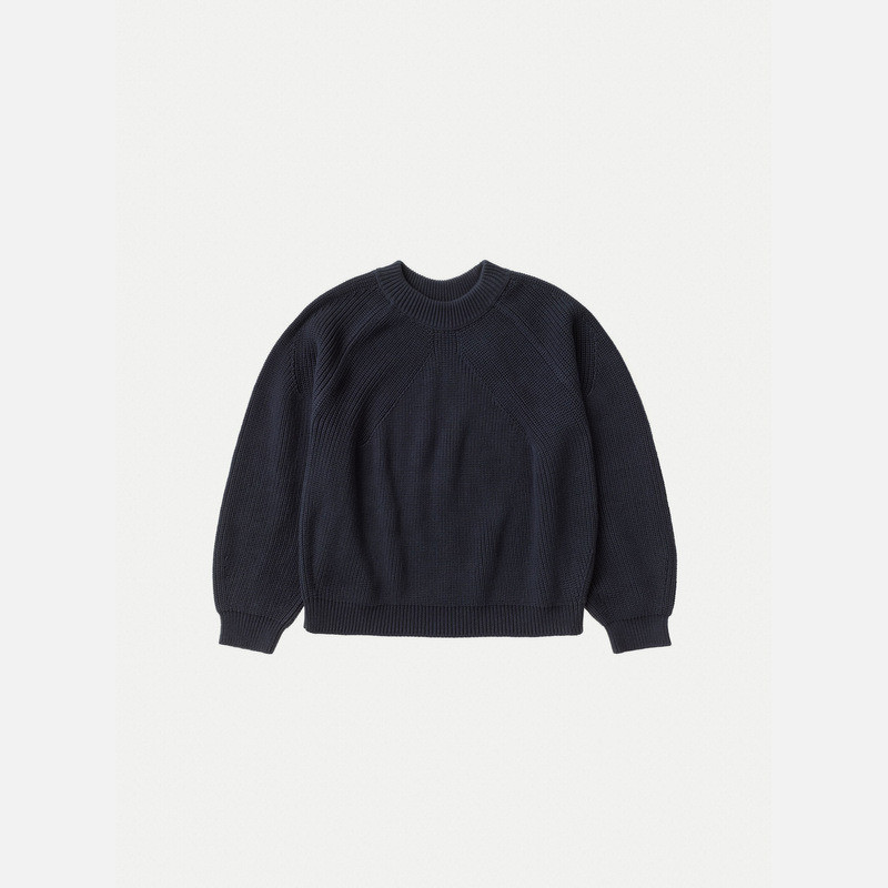 Fia Ribbed Sweater Navy 3