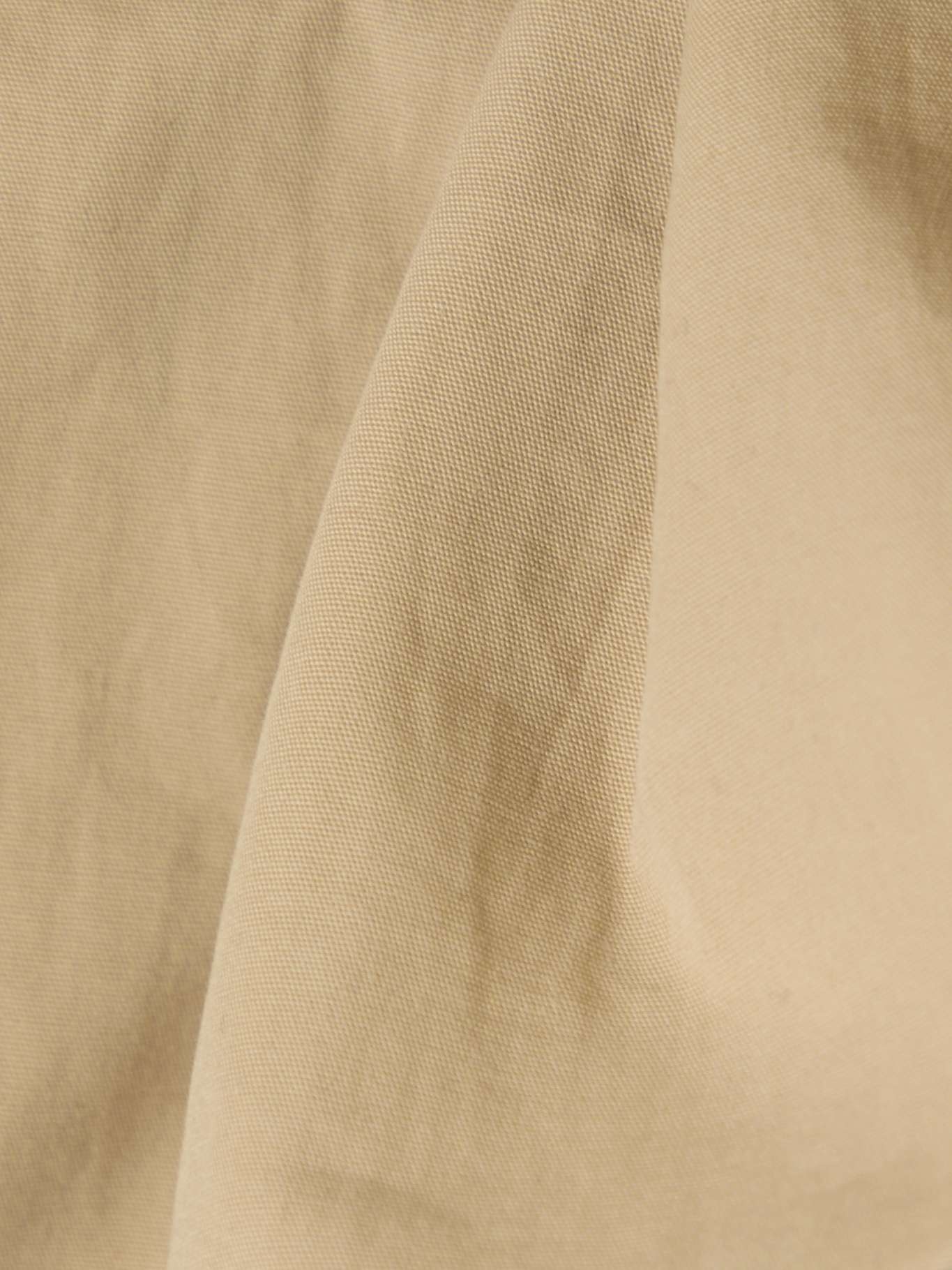 Cropped ruffled cotton-canvas jacket Beige - 4