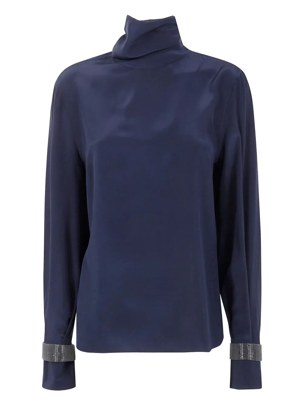 Brunello Cucinelli Women Turtle Neck Blouse - 4