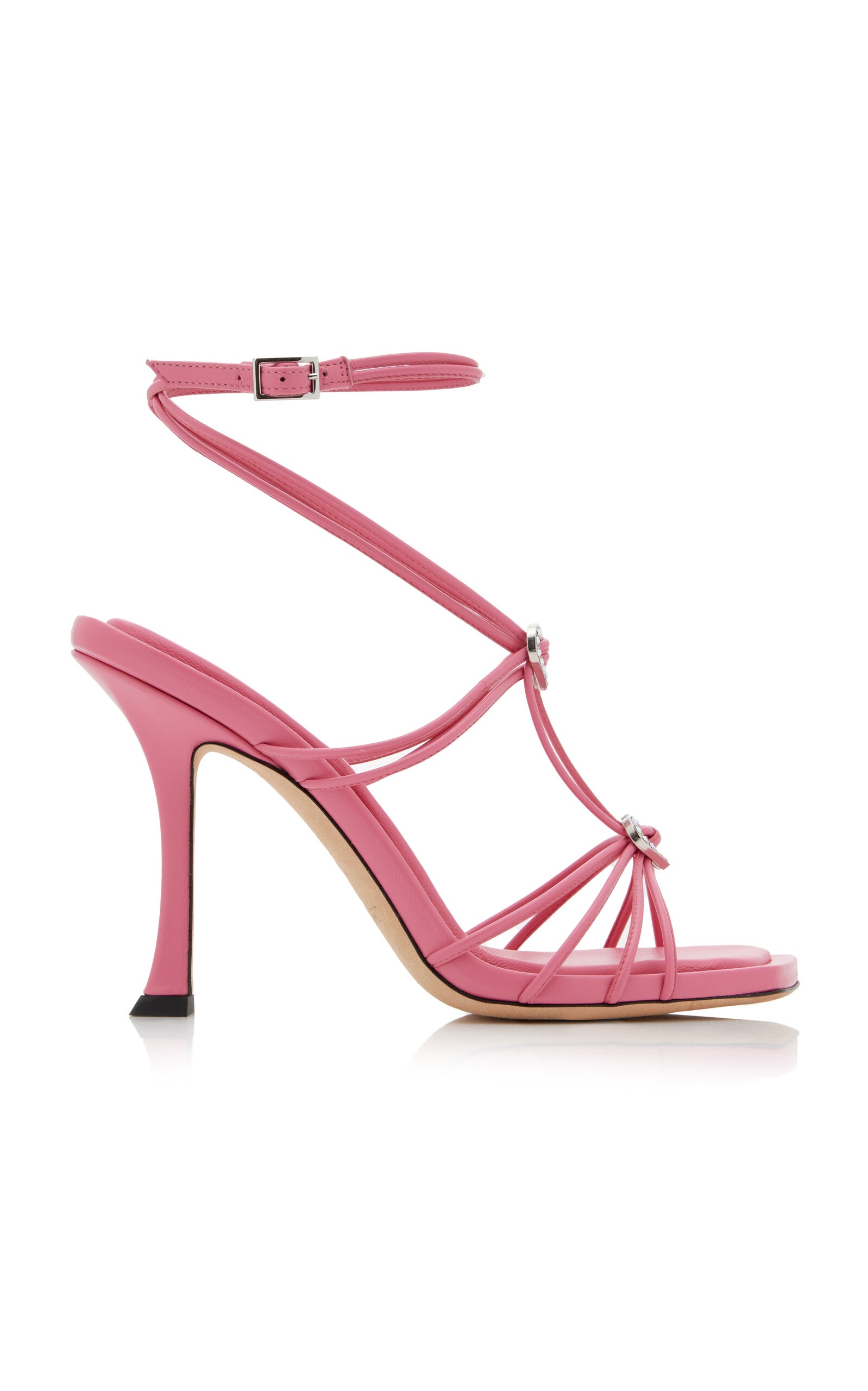 Indiya Leather Sandals pink - 1