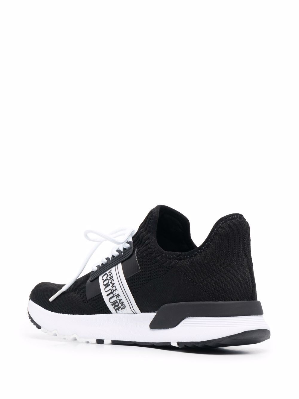 logo band low-top sneakers - 3