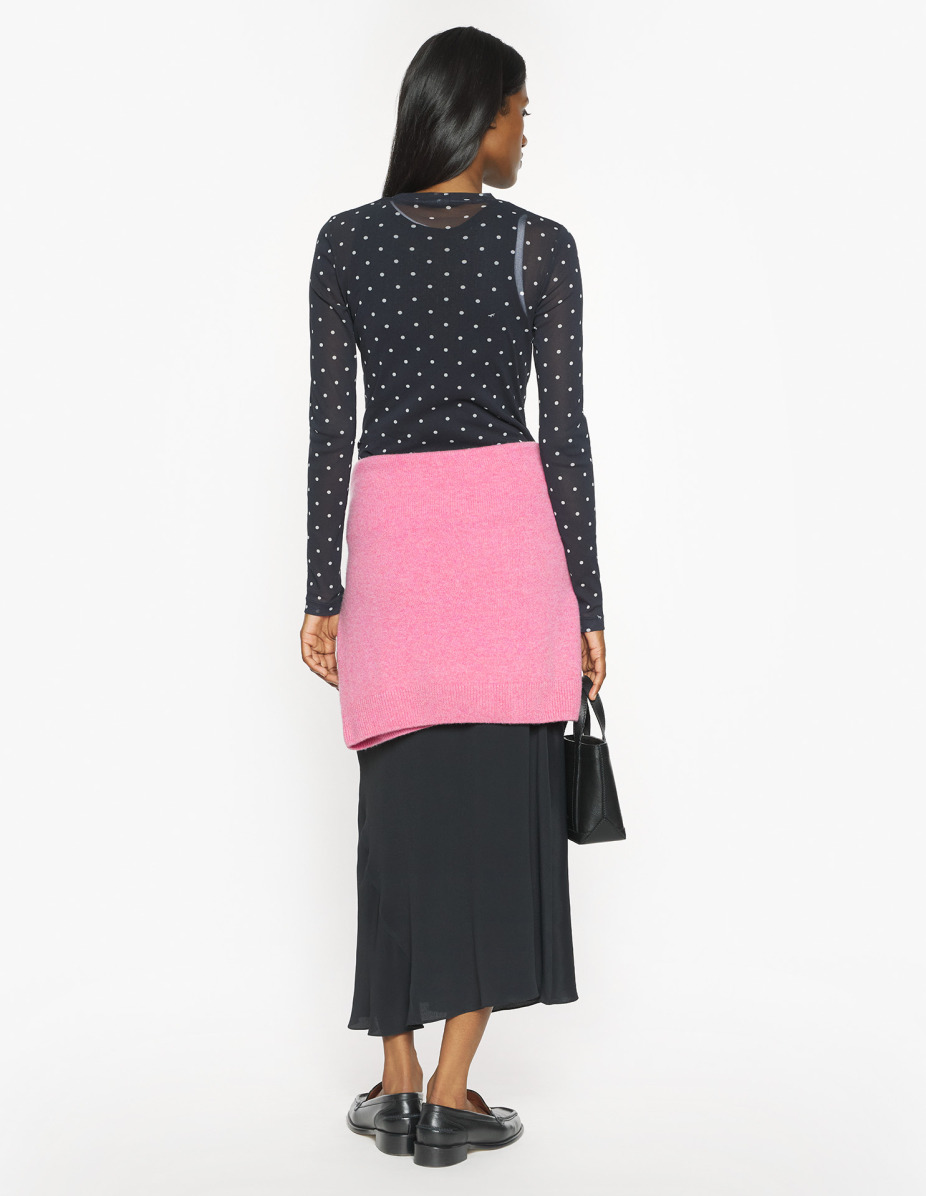 POLKA DOT FOX MESH TOP - 5