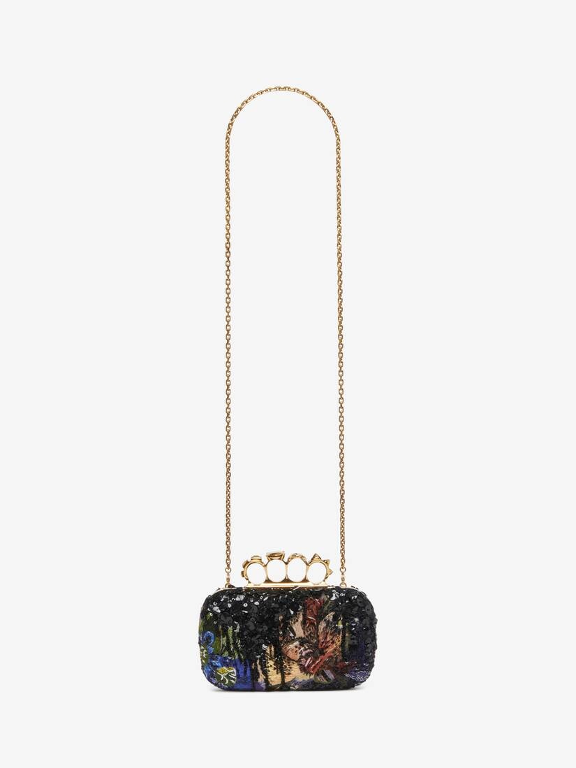 Women's Knuckle Clutch in Multicolour - 6