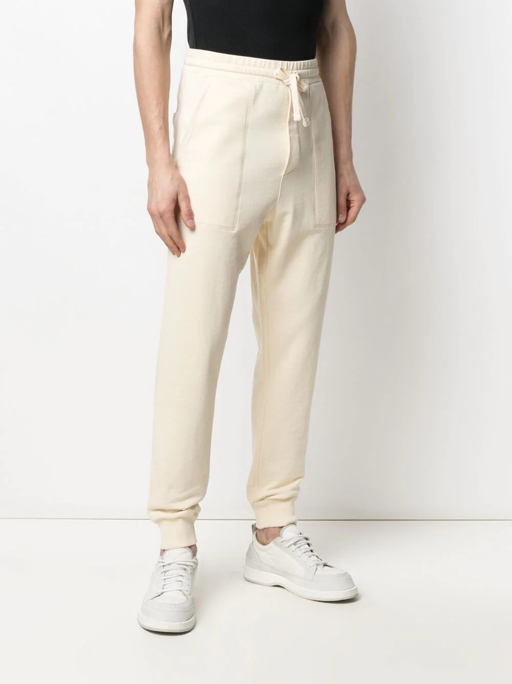 logo-embroidered track pants - 4