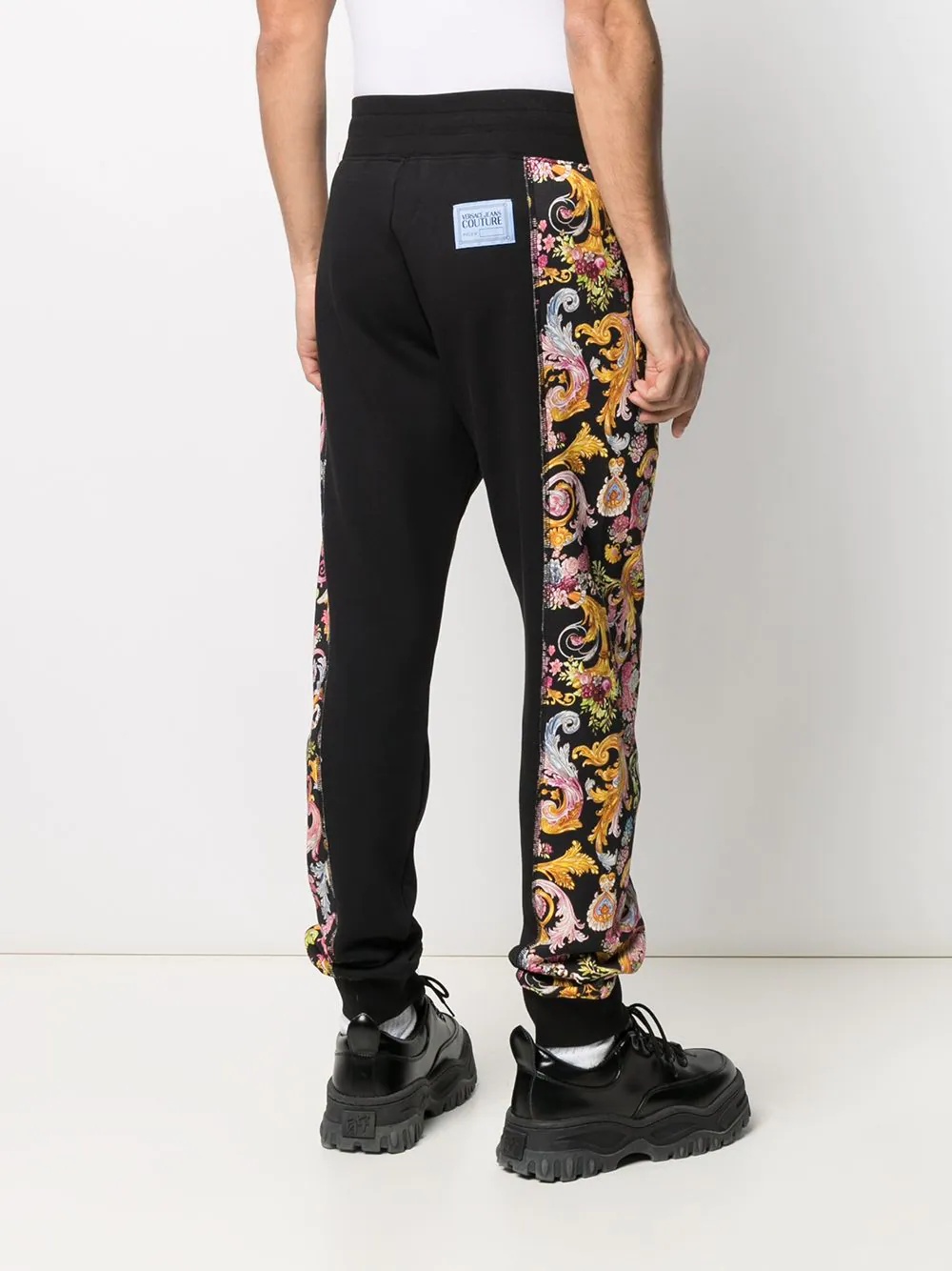 Barocco-side track pants - 4