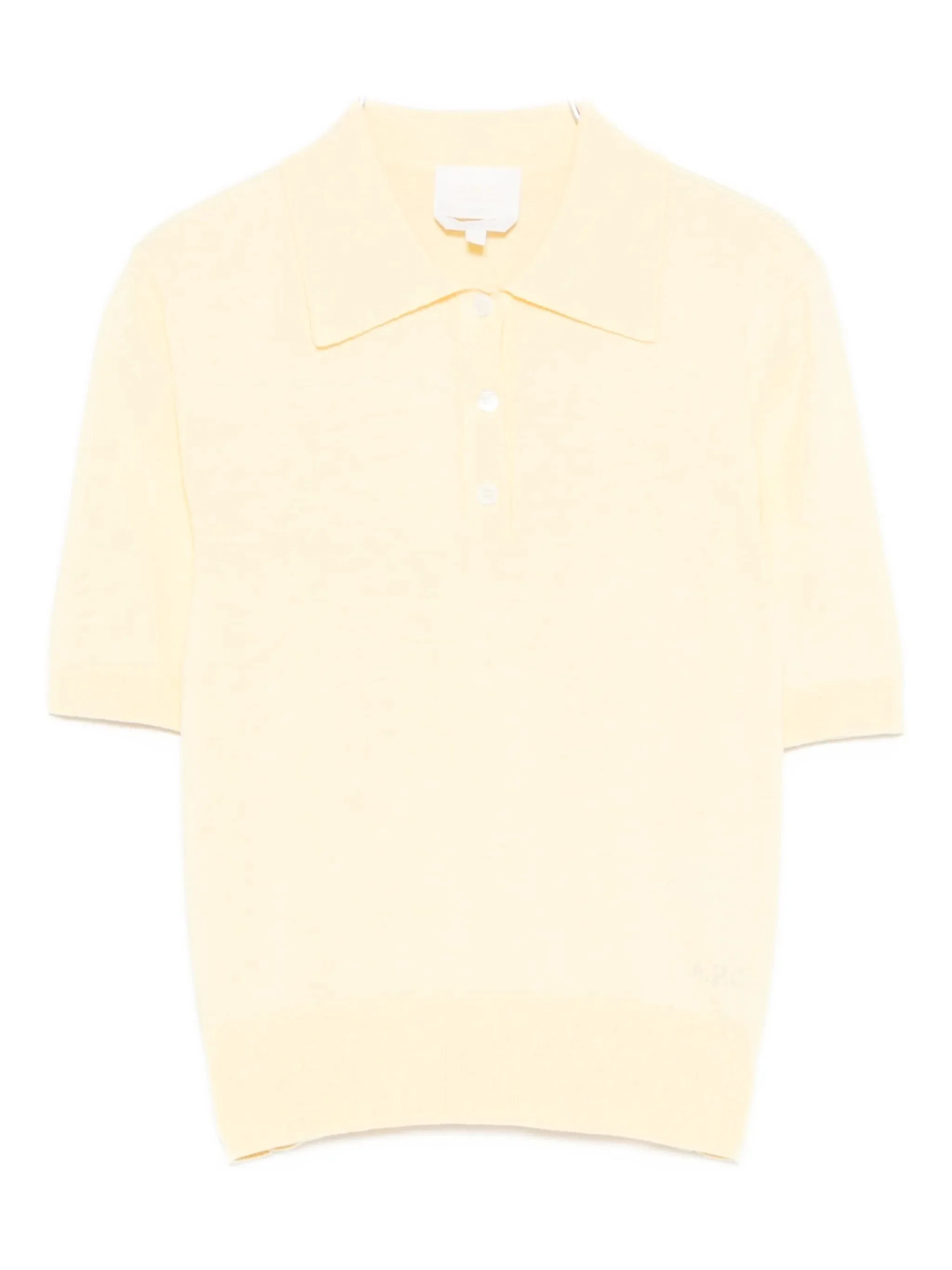 A.p.c. Logo-detail Polo Top - 1