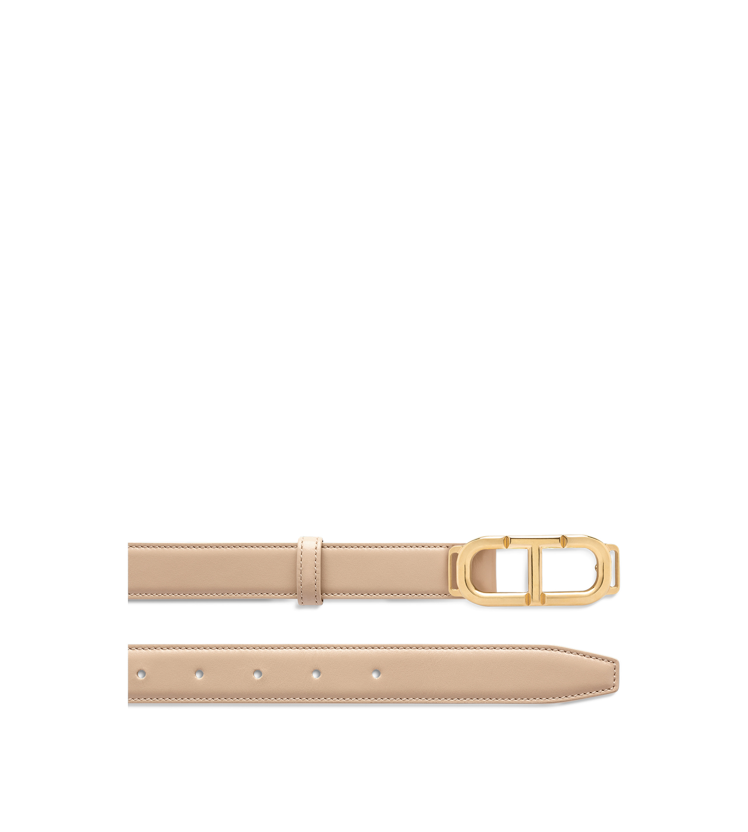 PALMELLATO-EFFECT LEATHER WHITNEY BELT - 2