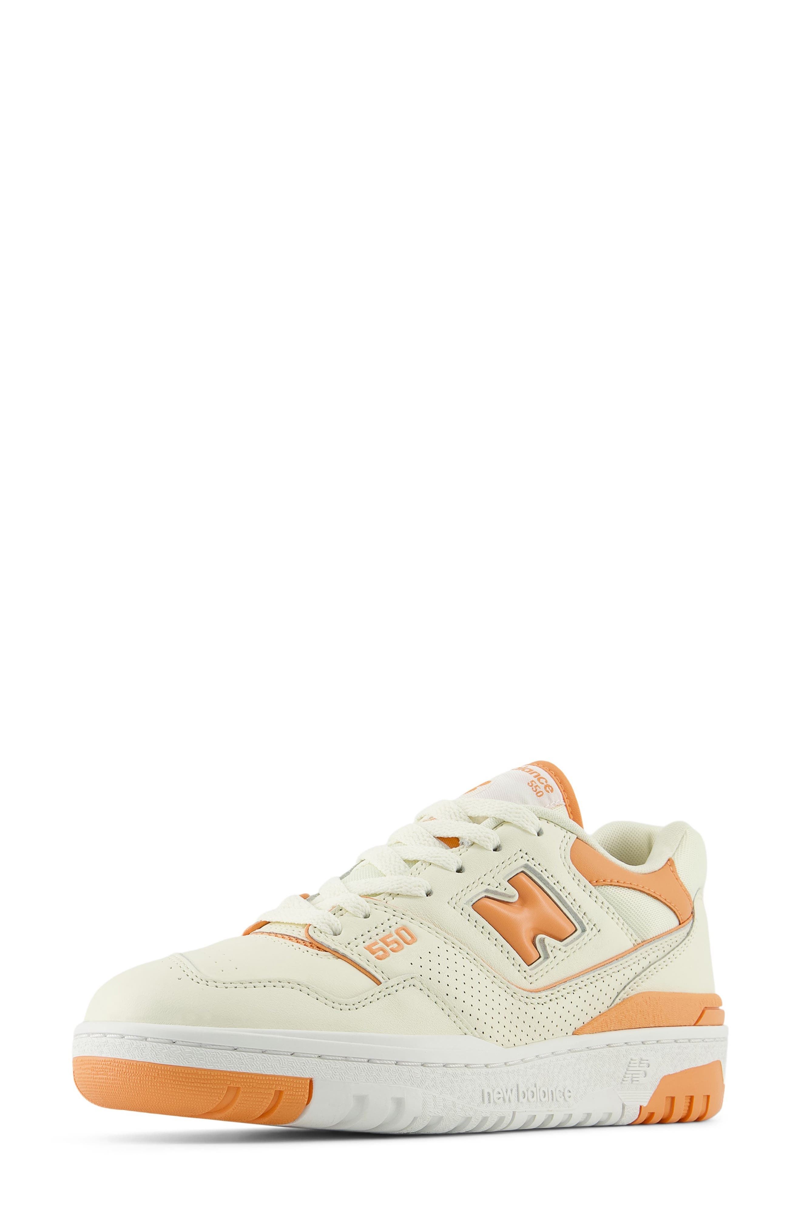 New Balance 550 Basketball Sneaker in Angora/Copper at Nordstrom - 6