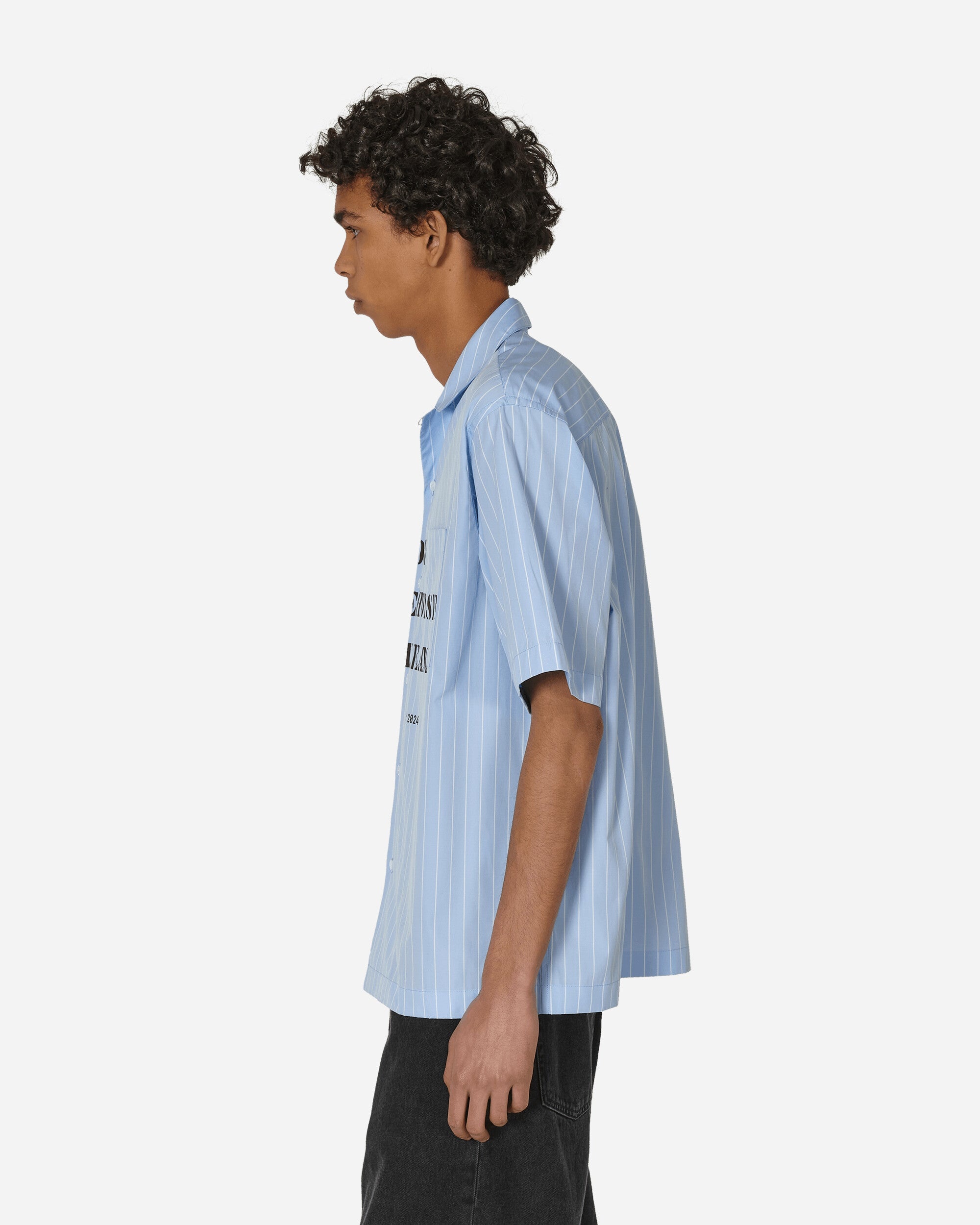 Kurt Stripes Shirt Light Blue - 2