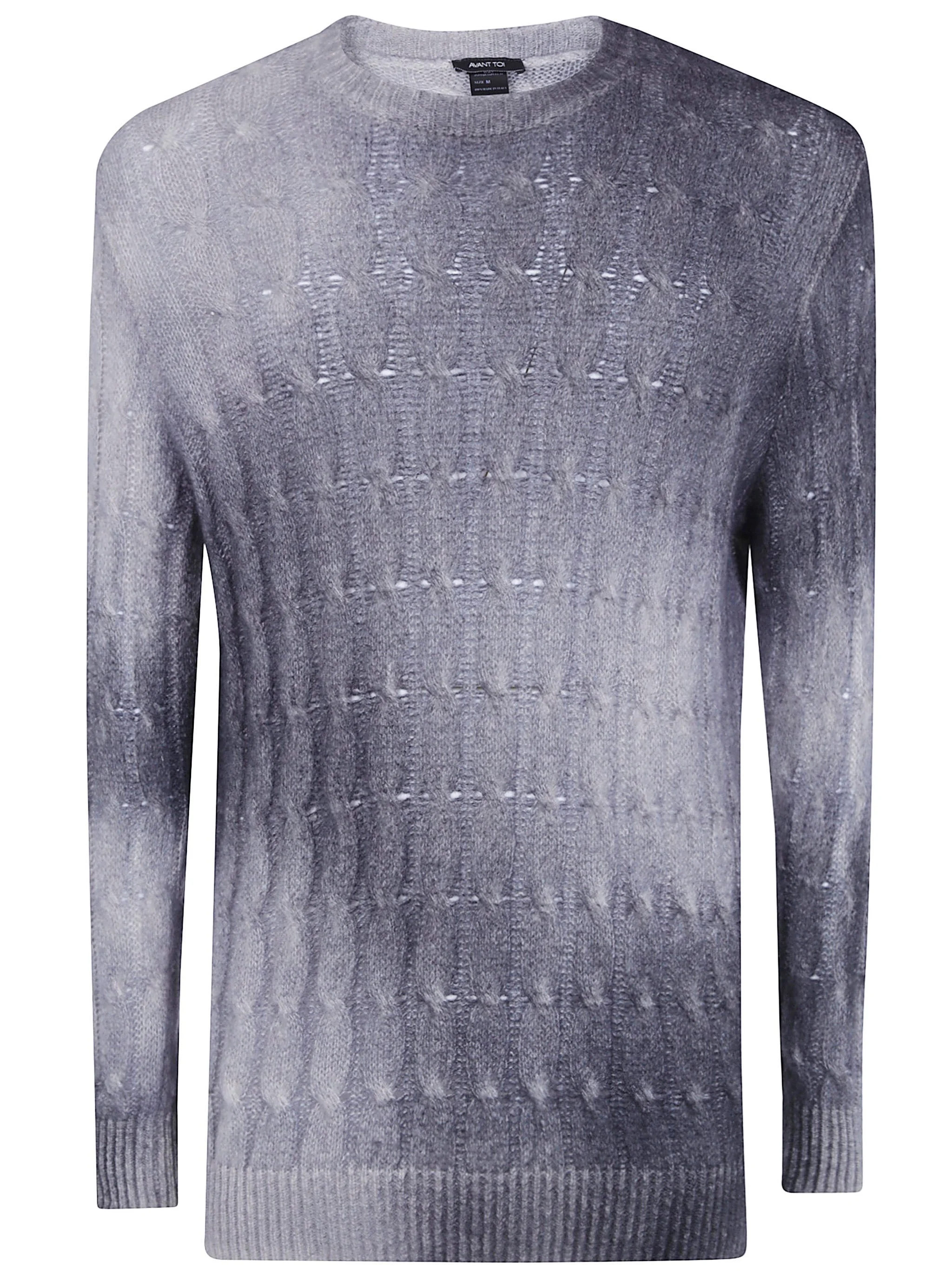 Sweater Gradient Effect "Cashmere And Silk Pullover" - 1